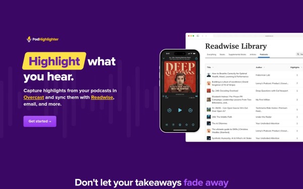 www.podhighlighter.io