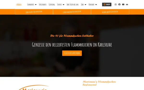 mariannes-flammkuchen.de