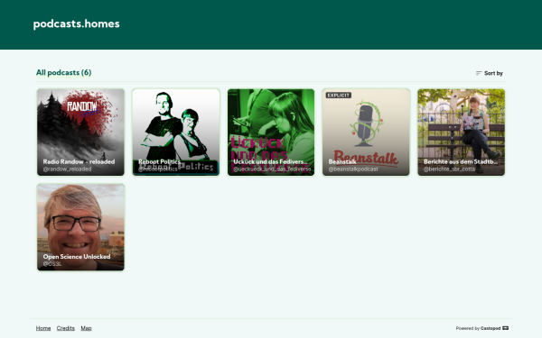 podcasts.homes