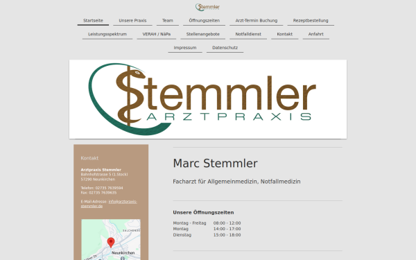 www.arztpraxis-stemmler.de