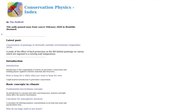 conservationphysics.org
