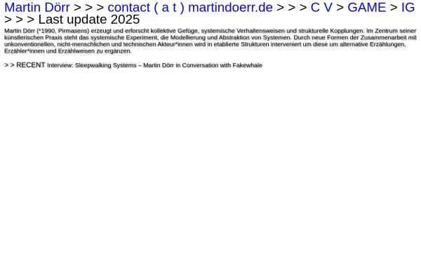 martindoerr.de