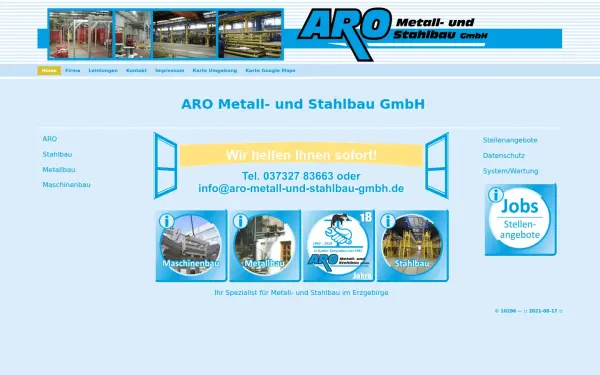aro-metall-und-stahlbau-gmbh.de