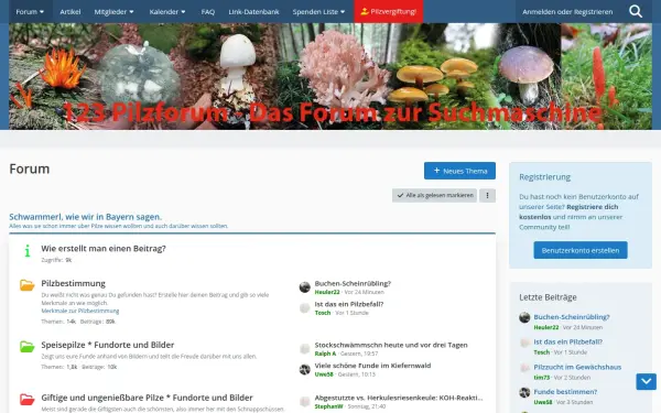 www.123pilzforum.de