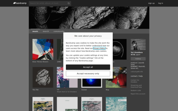 yuionodera.bandcamp.com