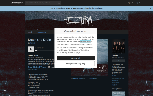 tezura.bandcamp.com