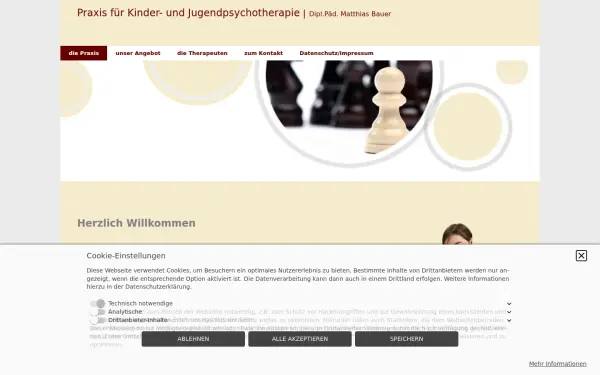 psychotherapie-koesching.de