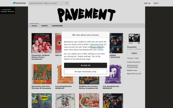 pavement.bandcamp.com