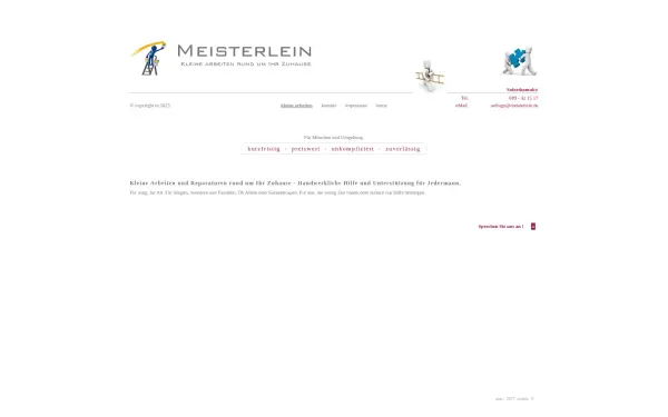www.meisterlein.de
