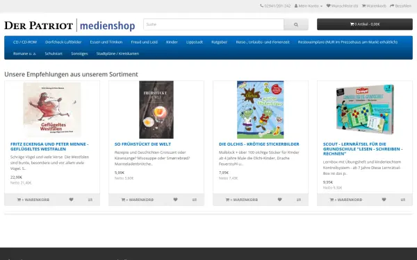 medienshop.derpatriot.de