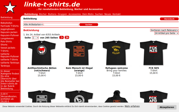 www.linke-t-shirts.de