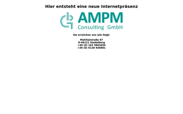 www.ampm-consulting.de