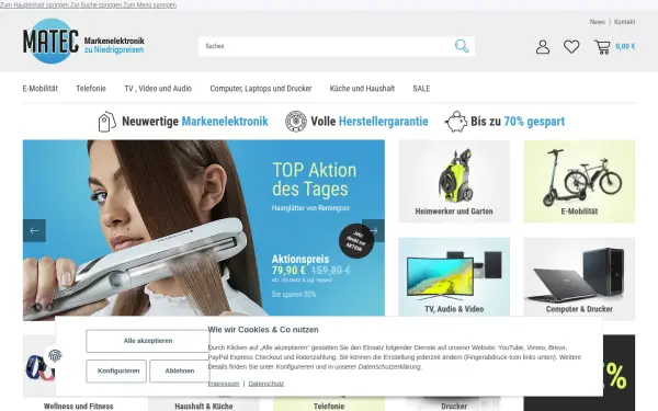 www.matec-elektronikversand.de