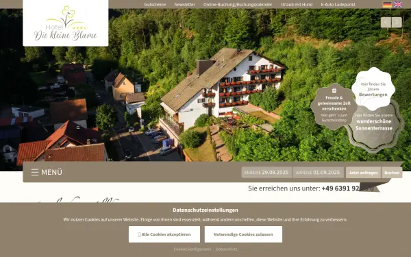 www.hotel-kleineblume.de