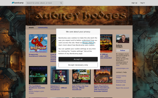 aubreyhodges.bandcamp.com