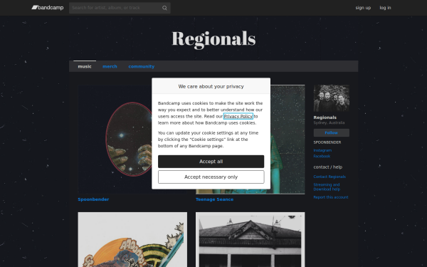regionals.bandcamp.com