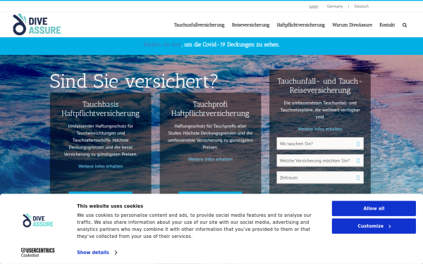 diveassure.com