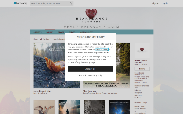 heartdancerecords.bandcamp.com