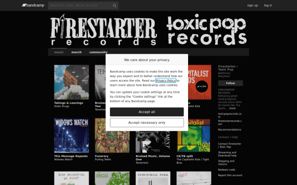 firestartertoxicpop.bandcamp.com