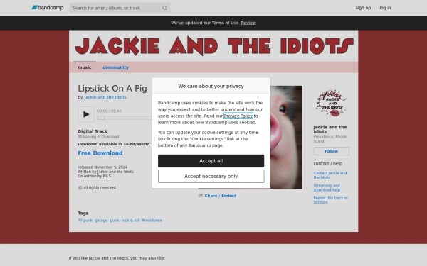 jackieandtheidiots.bandcamp.com