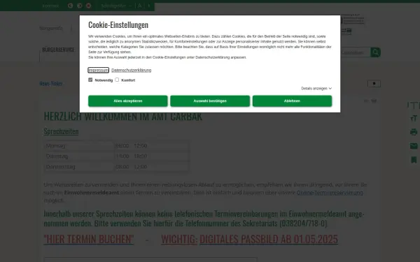 www.amtcarbaek.de