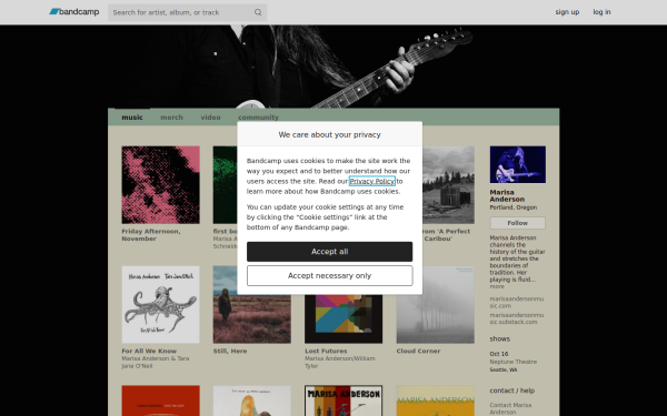 marisaanderson.bandcamp.com