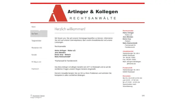 www.artingerundkollegen.de