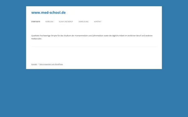 www.med-school.de