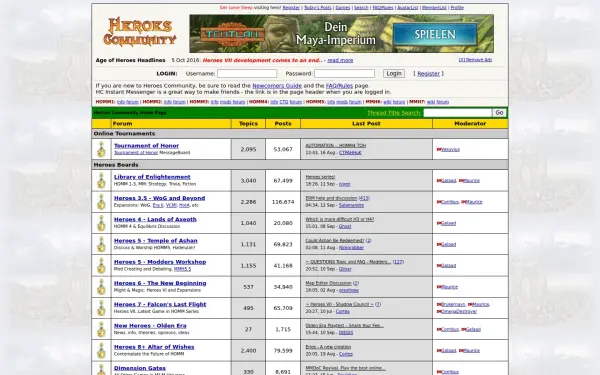 heroescommunity.com
