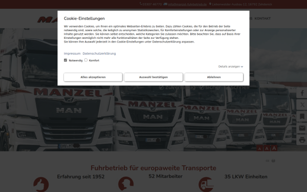 www.manzel-fuhrbetrieb.de