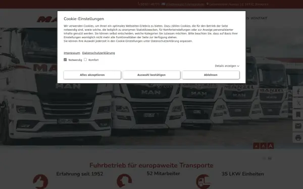 www.manzel-fuhrbetrieb.de