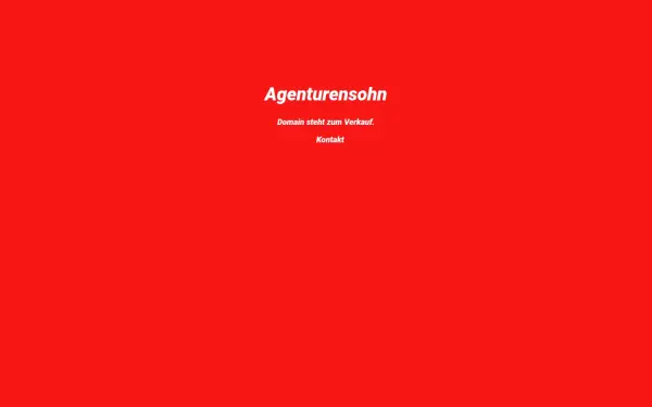 agenturensohn.de