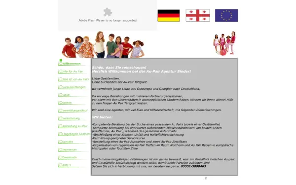 aupairagentur-binder.de