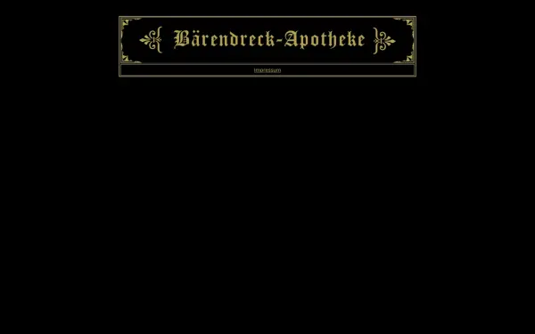baerendreck-apotheke.de