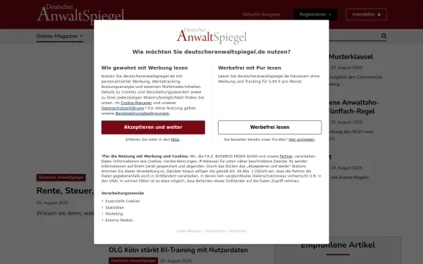 www.deutscheranwaltspiegel.de
