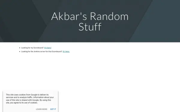 www.akbar.dev