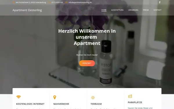 www.apartmentoesterling.de