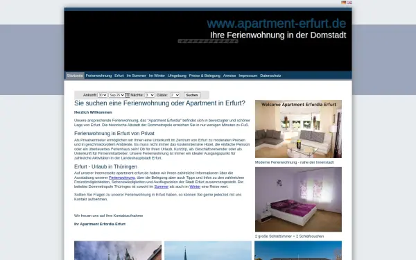 www.apartment-erfurt.de