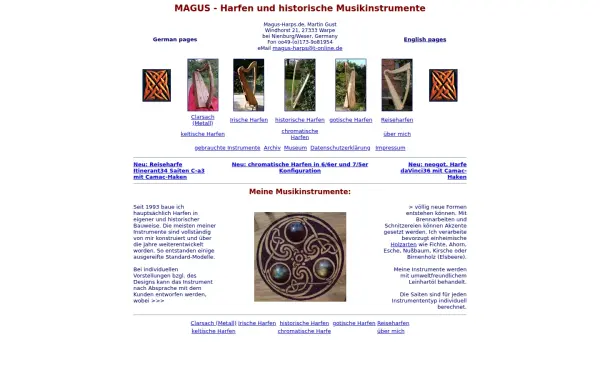 magus-harps.de