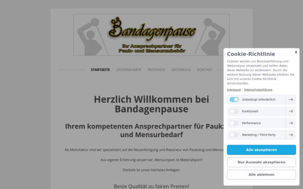 www.bandagenpause.de