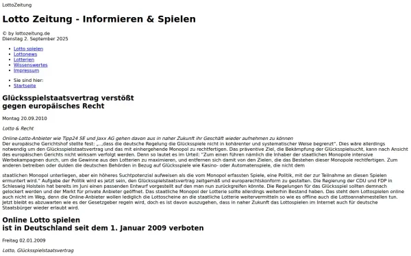 www.lottozeitung.de