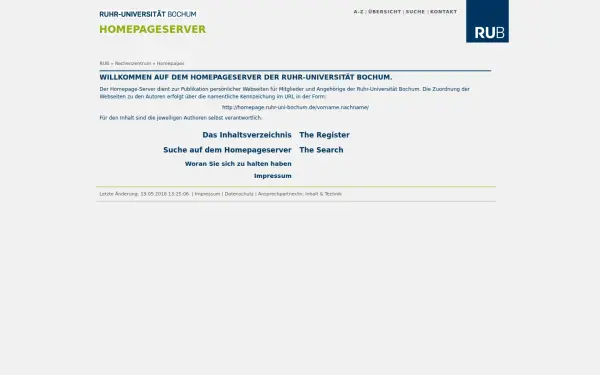 homepage.ruhr-uni-bochum.de