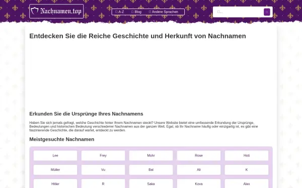 nachnamen.top