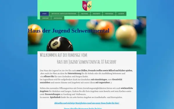www.hausderjugend-schwentinental.de