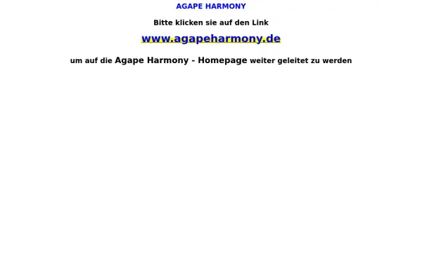 agapeharmony.de