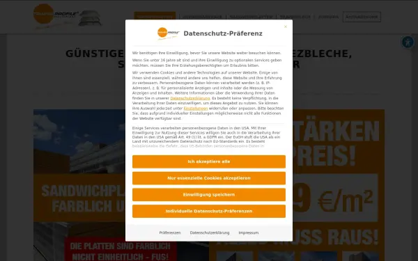 www.trapezprofile-deutschland.de