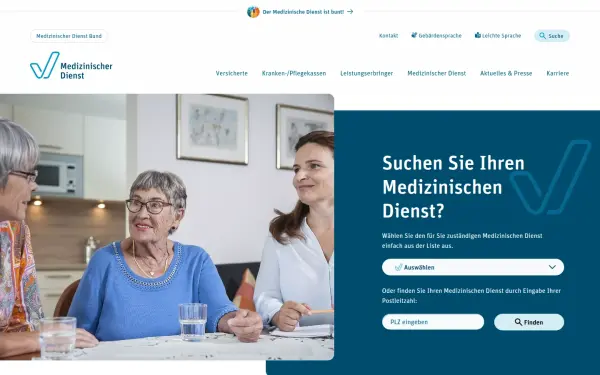 www.medizinischerdienst.de