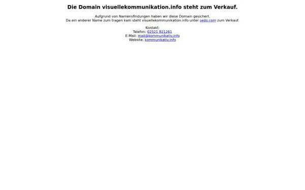 www.visuellekommunikation.info