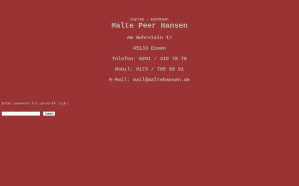 maltehansen.de