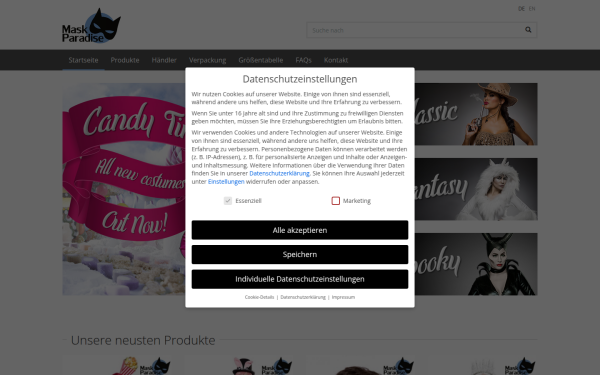 www.maskparadise.de